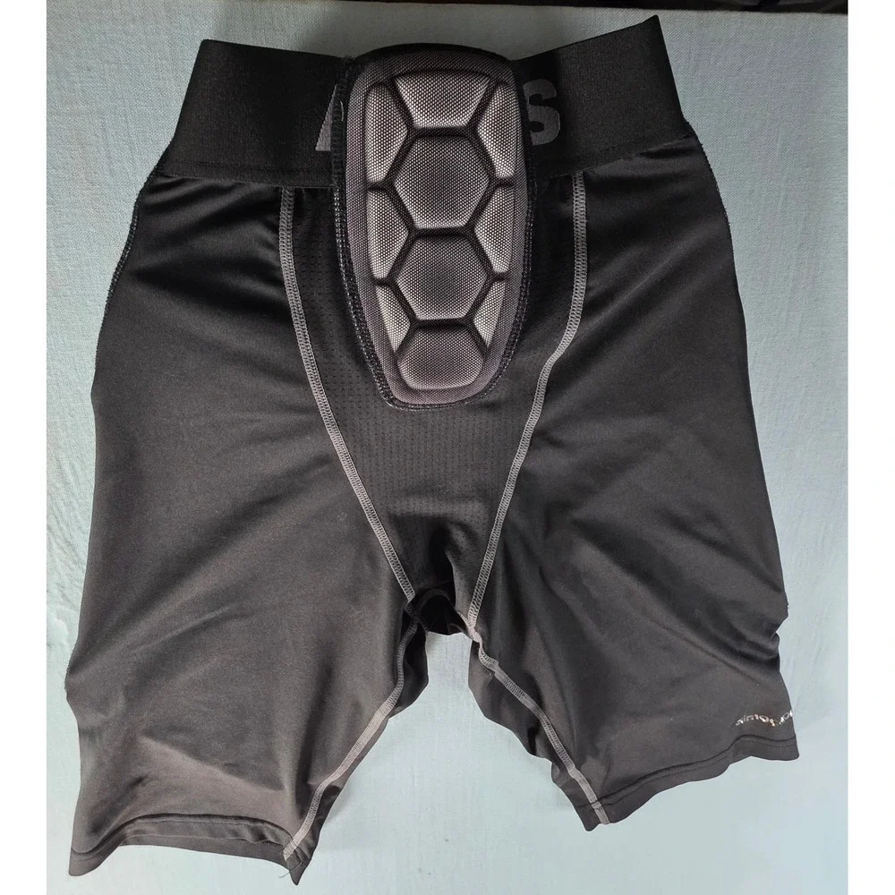 Adidas Techfit Padded Football Girdle Shorts Black Grey Mens XL Climacool